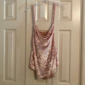 True Craft Pink Velvet Cami 3x